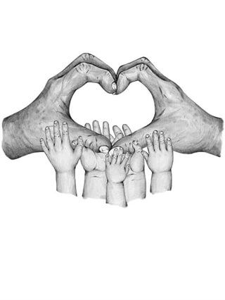 Morföräldrar till 5 barnbarn - Poster